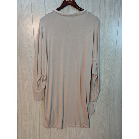 Torrid Super Soft Long Sleeve Open Front Knit Cardigan Size 0X Beige Tan - Picture 4 of 7